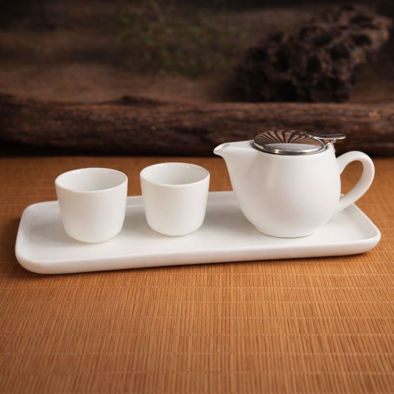 Keramik-Teeset · Calm White